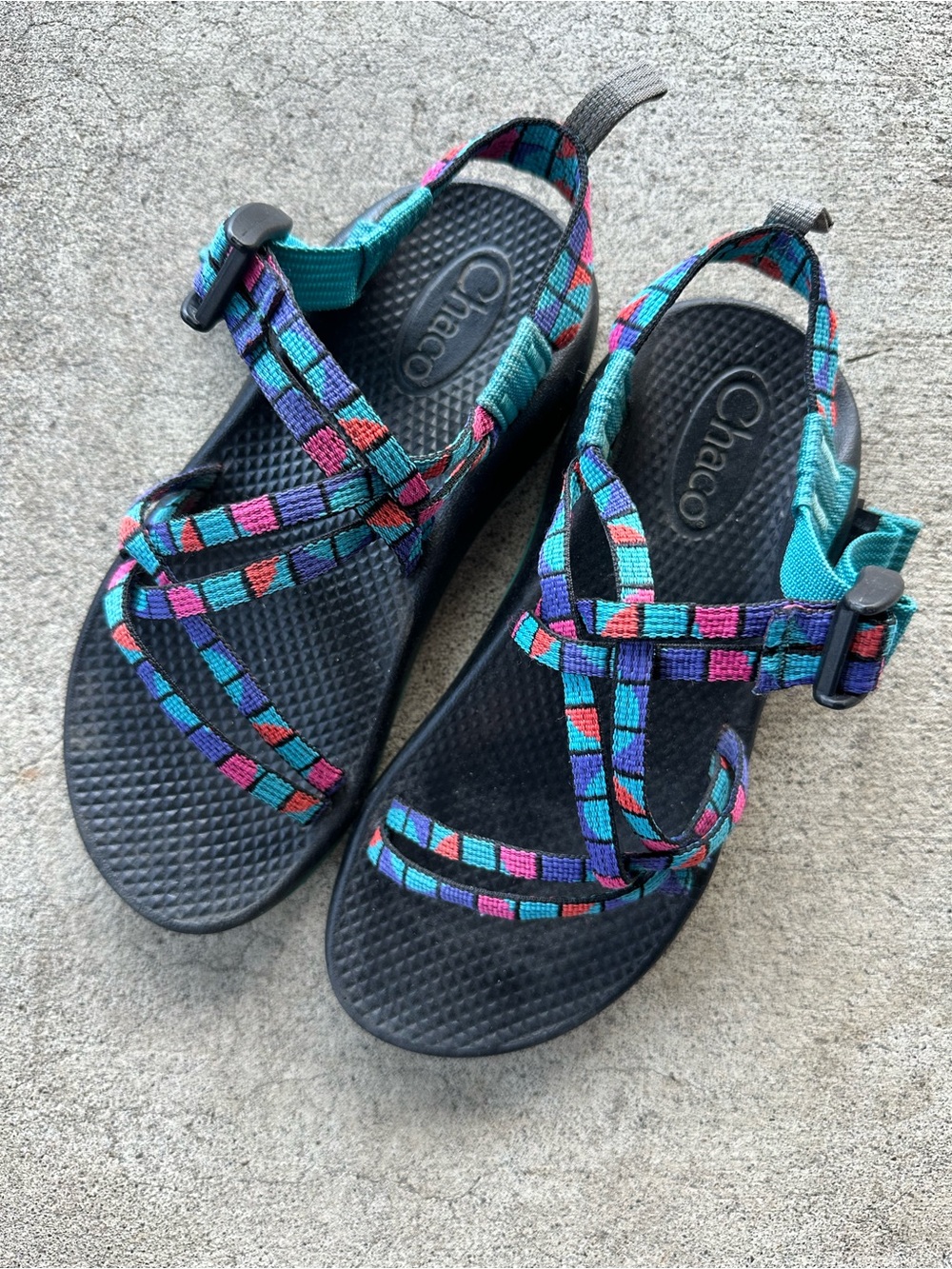 Chaco Z/Cloud Rainbow Water Sport Sandals